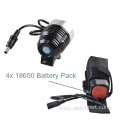 led aluminum bicycle head lamp